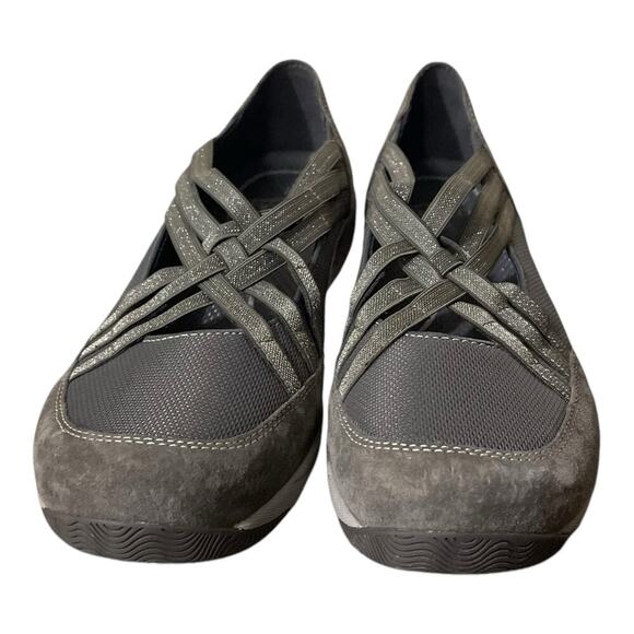 Dansko Womens Slip On Laceless Sneakers Size 10.5 Grey - Picture 2 of 8